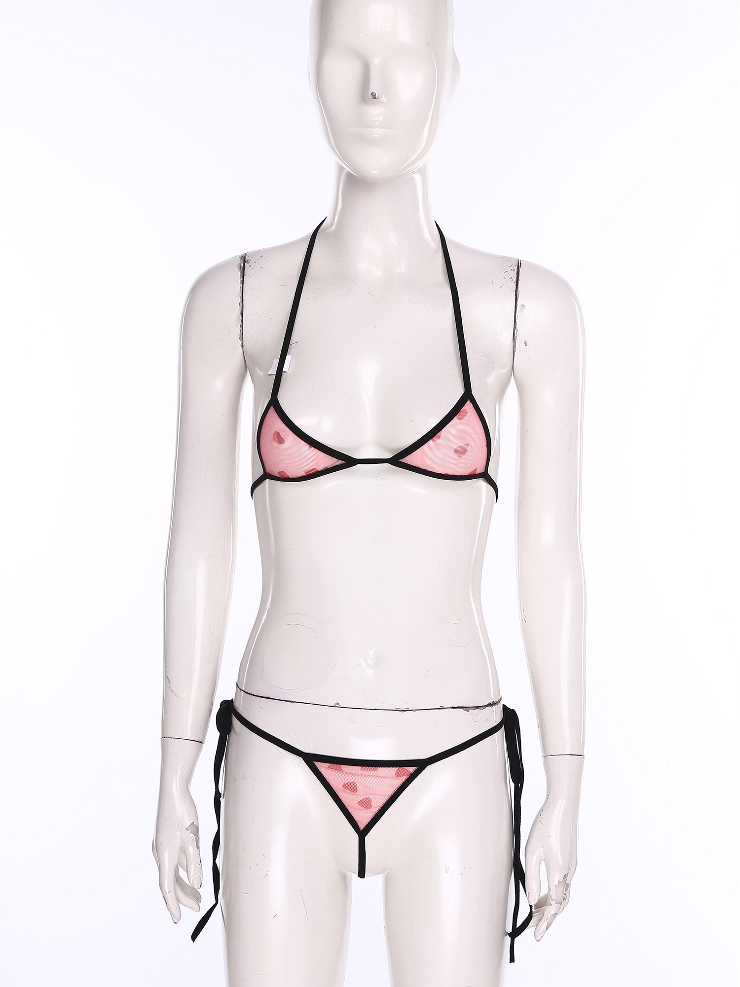 Womens Micro Mini Bikini Linge - Sheer Mesh Bra 评论和价格