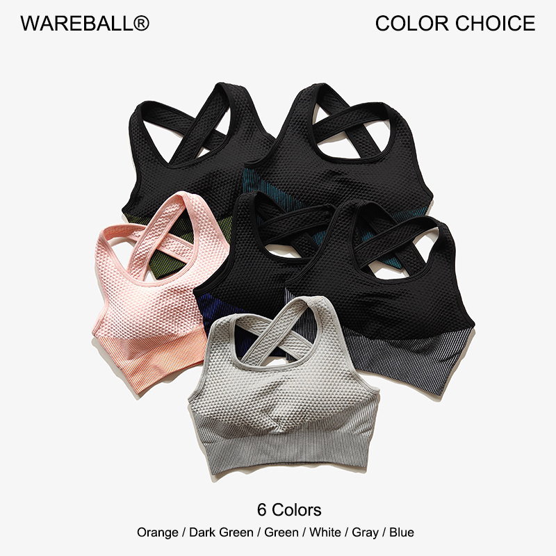 WAREBALL 6 Colors Yoga Sport B - Sports Bra Racerback 评论和价格