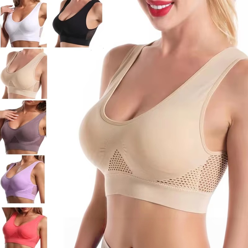 Plus Size 1pcs Women Sports Br - Full Coverage Bra 评论和价格