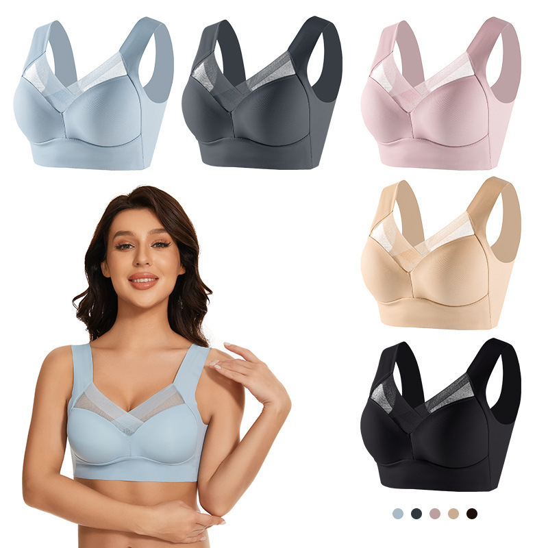 L-6XL Plus Size Non-underwire  - Underwire Bra Padded 评论和价格