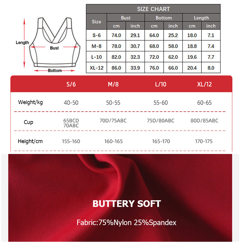 Stretchy Soft Sports Underwear - Sports Bra Racerback 评论和价格