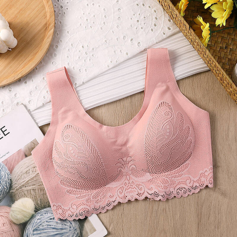 Breathable Latex Bra Seamless  - Underwire Bra Padded 评论和价格