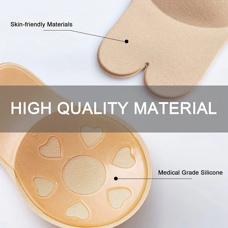 Women Push Up Bras Self Adhesi - Strapless Bra Adhesive 评论和价格