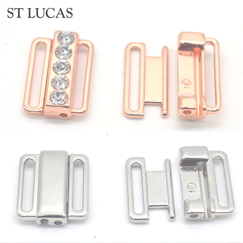 2pcs/lot silver gold Rectangle - Nursing Bra Clip 评论和价格
