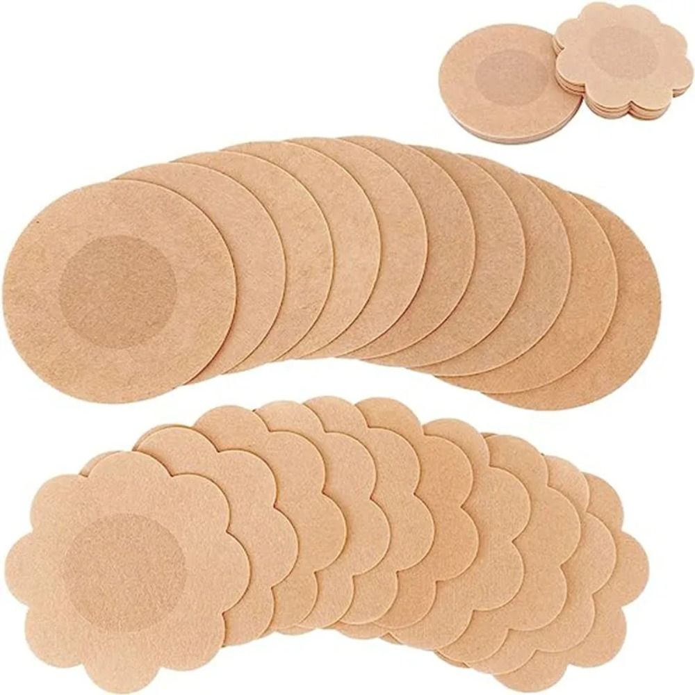 Non-woven Nipple Cover Sticker - Strapless Bra Adhesive 评论和价格