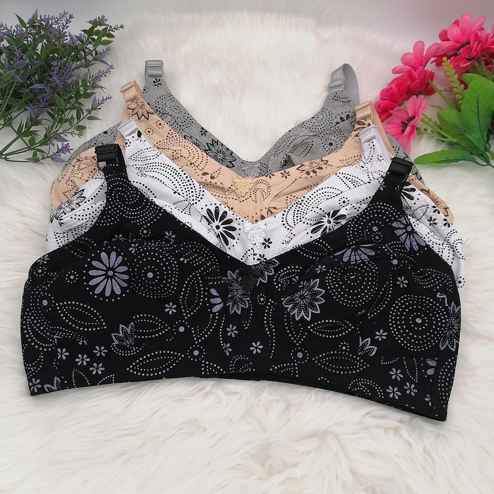 Women's Big Cup Wireless Bra C - Full Coverage Bra 评论和价格
